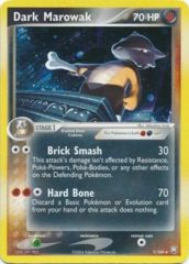 Dark Marowak - 7/109 - Holo Rare